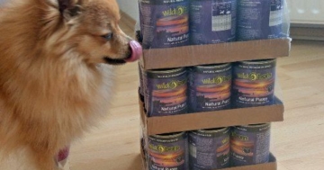 Nassfutter Welpen kleine Hunde